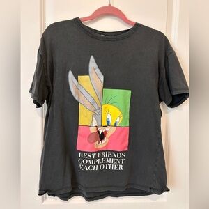 Zara Looney Tunes Womens Tshirt
